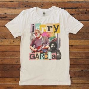 Jerry Garcia - Unisex White - Graphics Hip Hop T-shirt